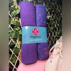 YogaFina Skidless Yoga Mats!! Environmentally friendly🔥 2 PACK NWT!